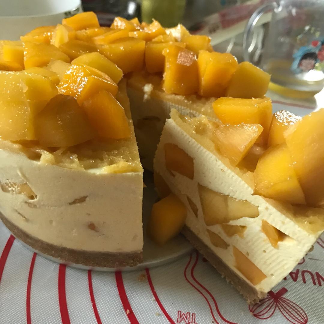 【视频】芒果慕斯（6寸） | 含镜面果胶配方