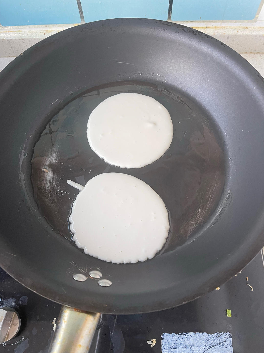 不用和面的【奶香糯米饼】