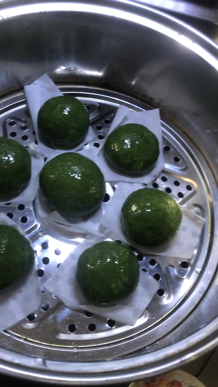 自制青团