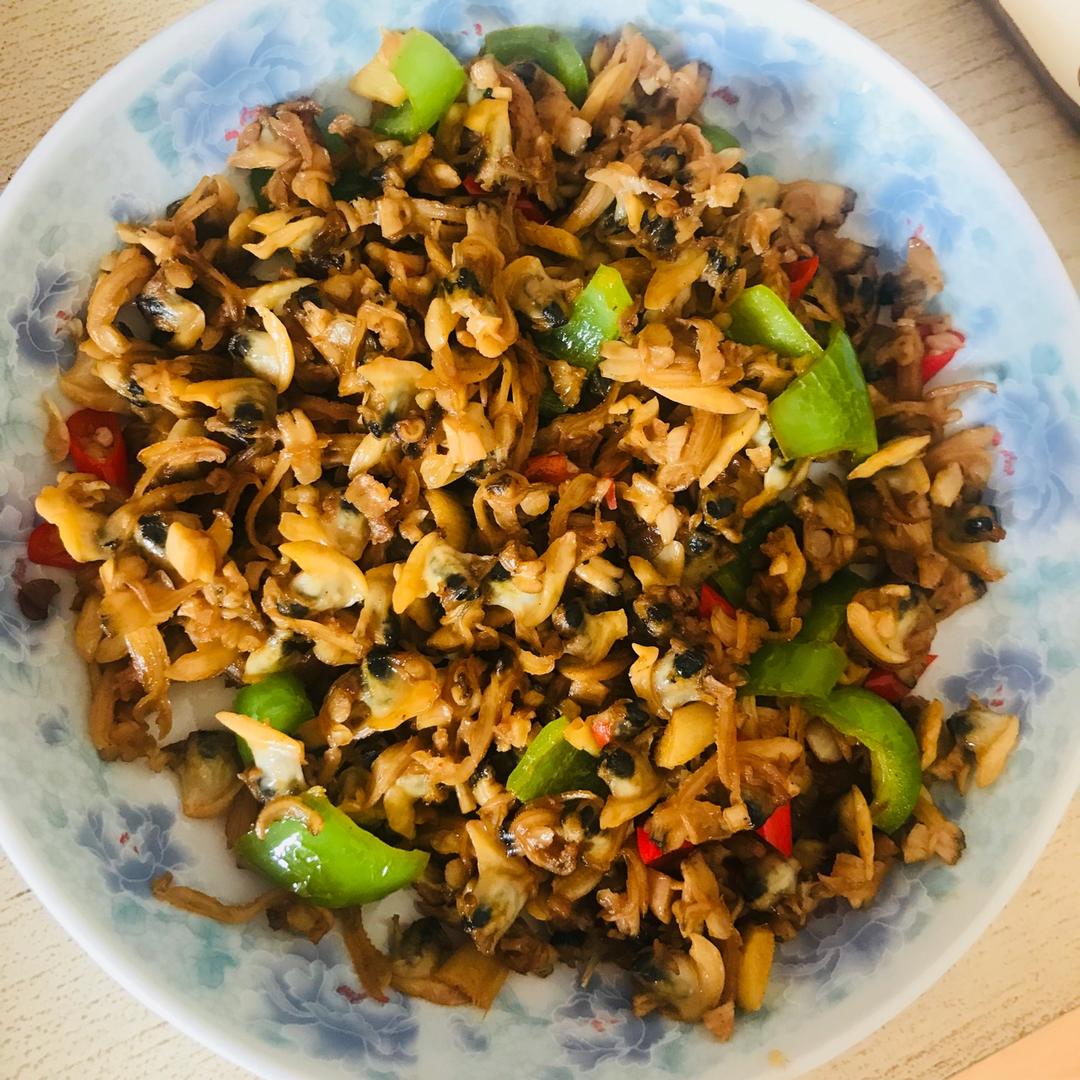 爆炒蛤蜊肉