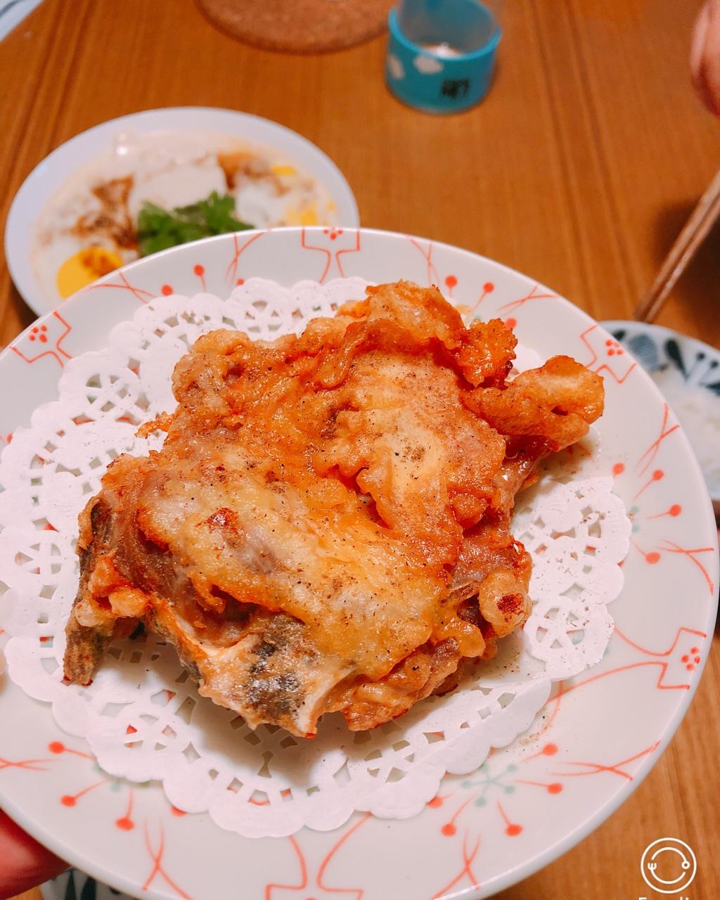 ro_2012做的蛋汁椒盐大排