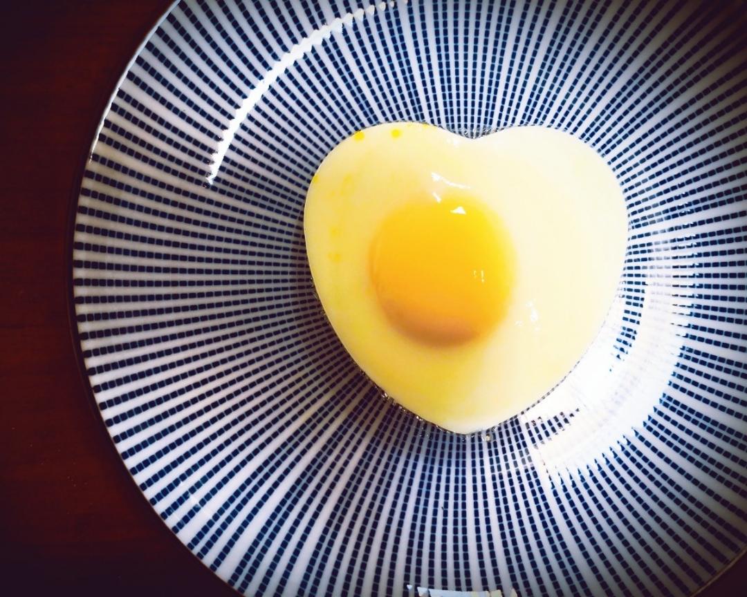 爱心蒸蛋的做法