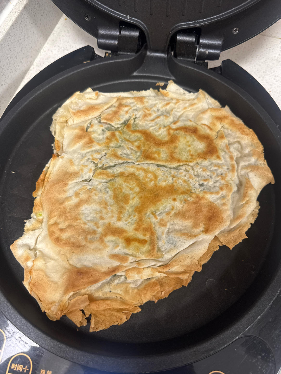 电饼铛版快手滕州菜煎饼