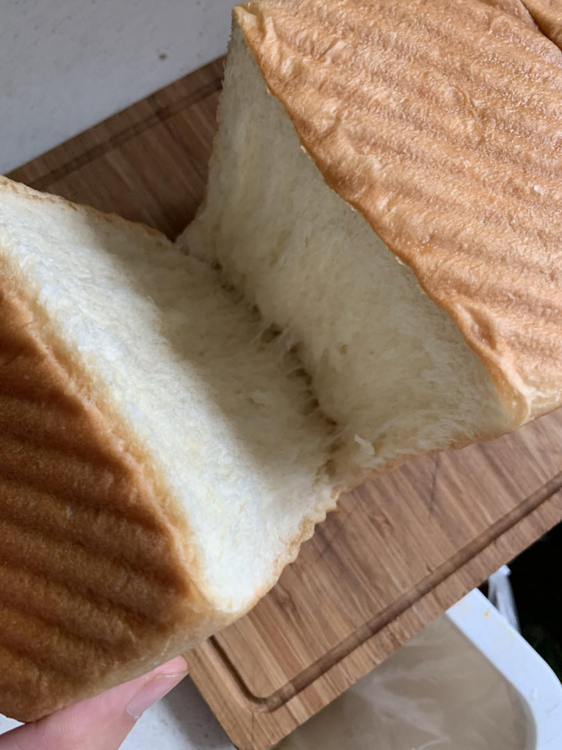 夺命软吐司(๑´ڡ`๑)超软拉丝极速方便的一次发酵吐司