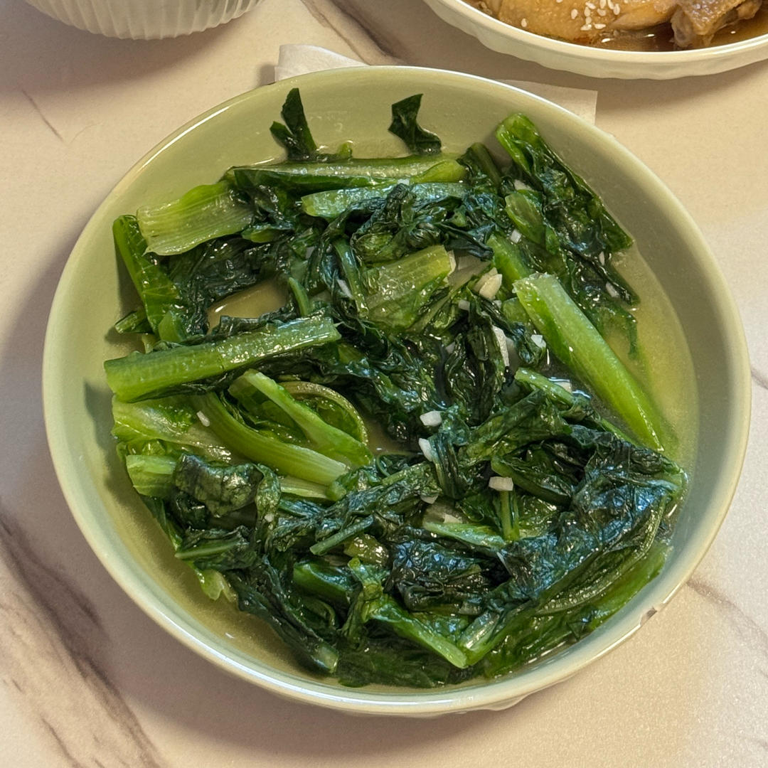 蒜蓉油麦菜（蚝油）