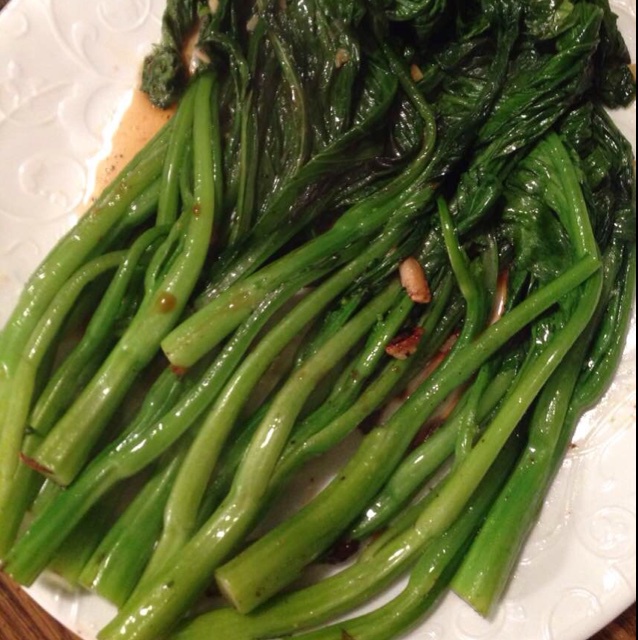 白灼芥蓝
