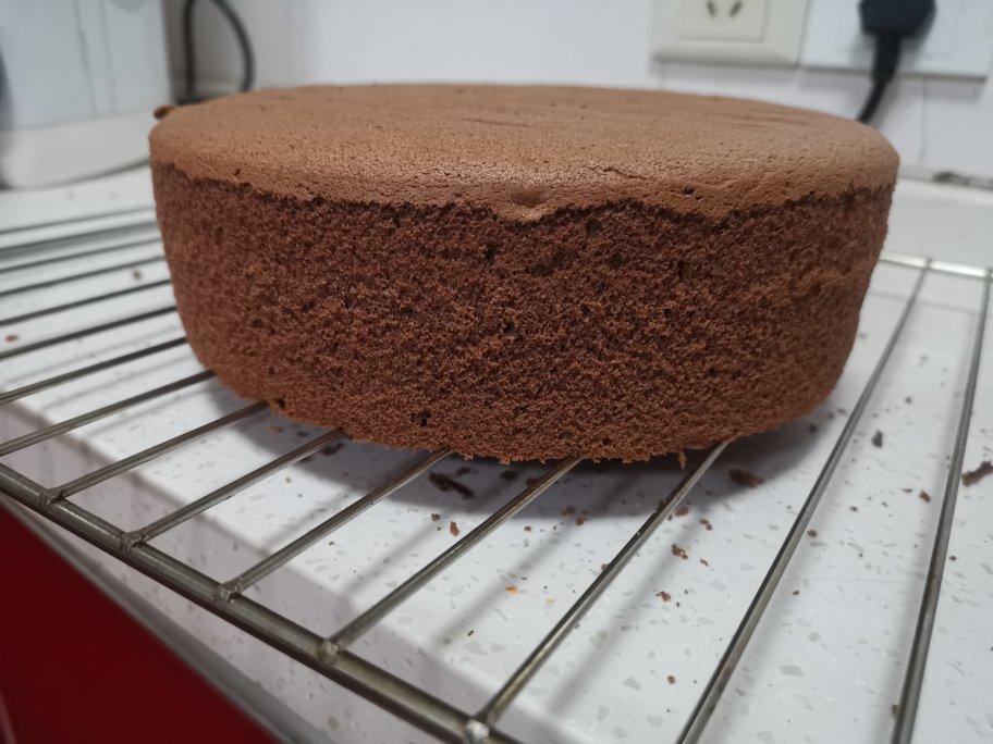 可可戚风蛋糕～8寸～百分百成功