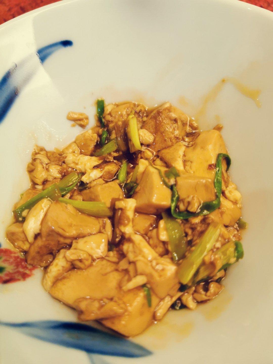 小葱炖豆腐