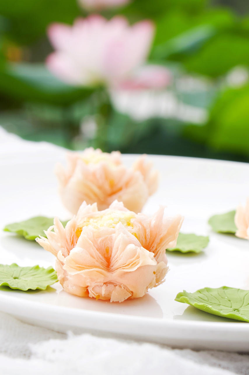 【荷花酥图片】四月微雨a_下厨房