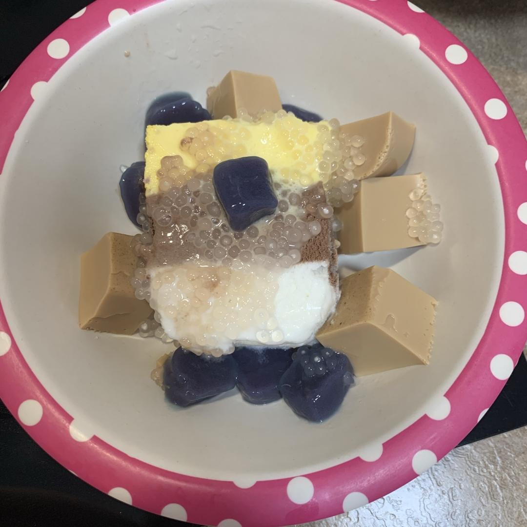 超Q弹嫩滑❗️巨好吃珍珠奶茶奶冻🥤入口即化