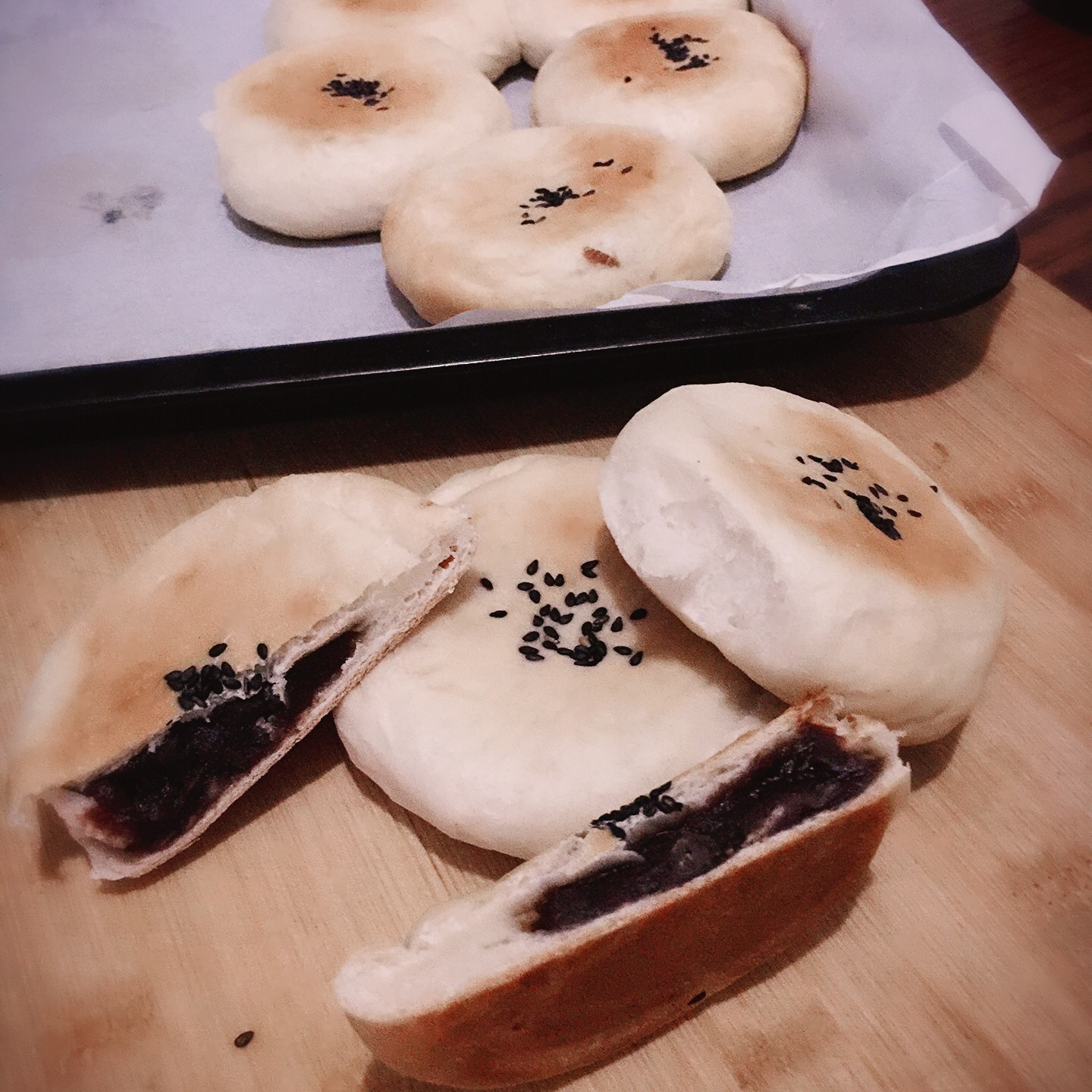 日式红豆包