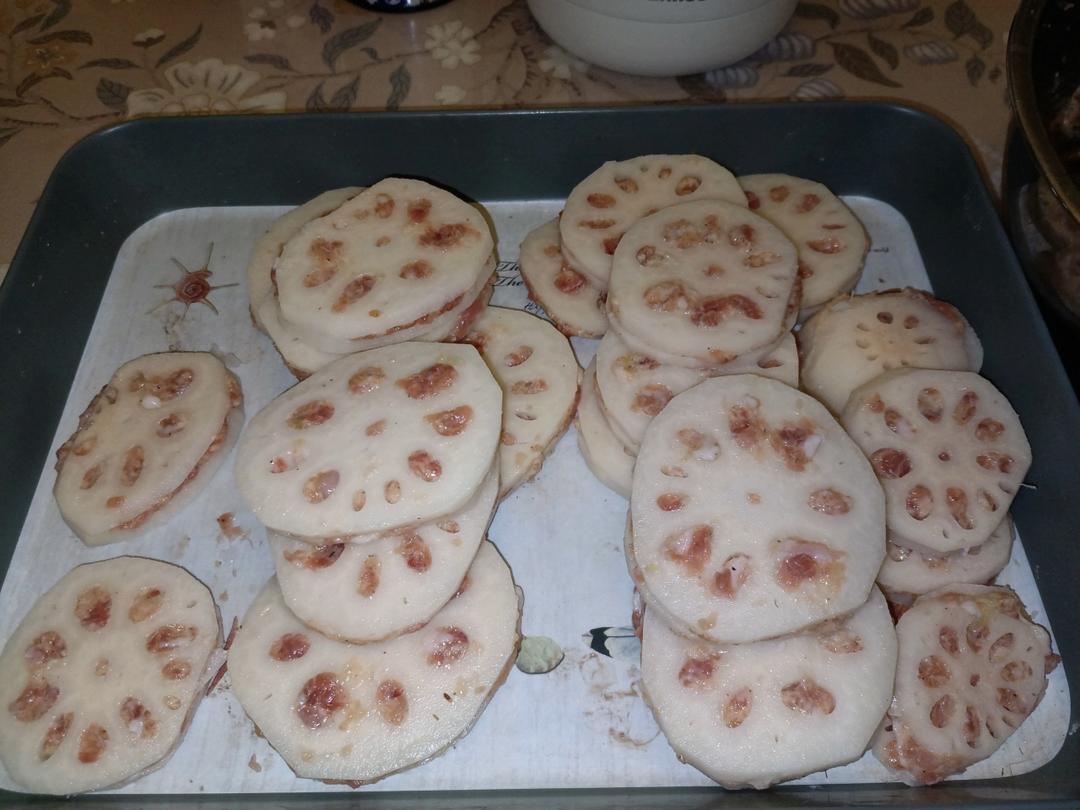 炸藕盒（藕夹肉）