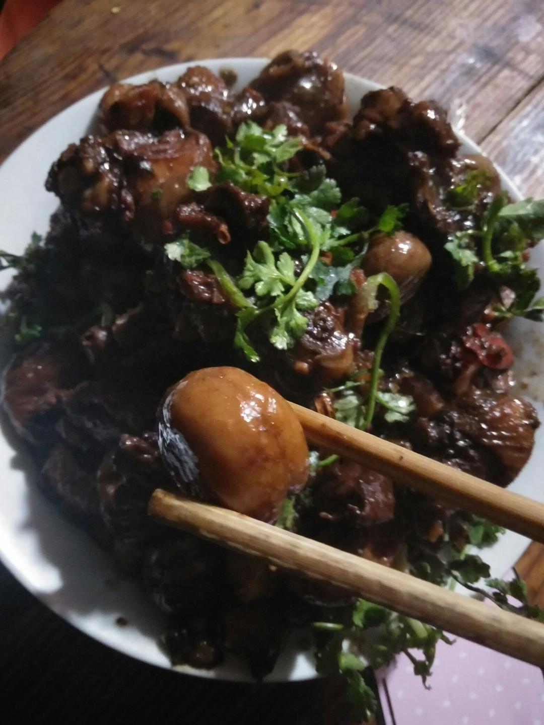 板栗烧鸡