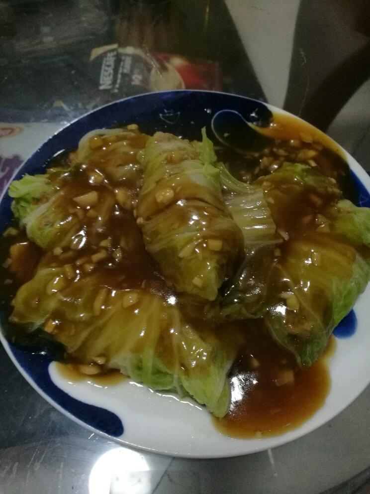 肉酿白菜卷