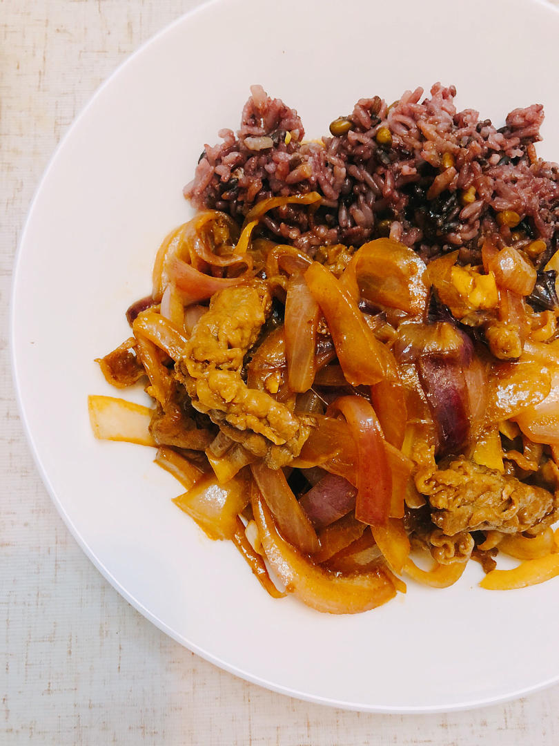 懒人福音·杂粮·照烧肥牛饭