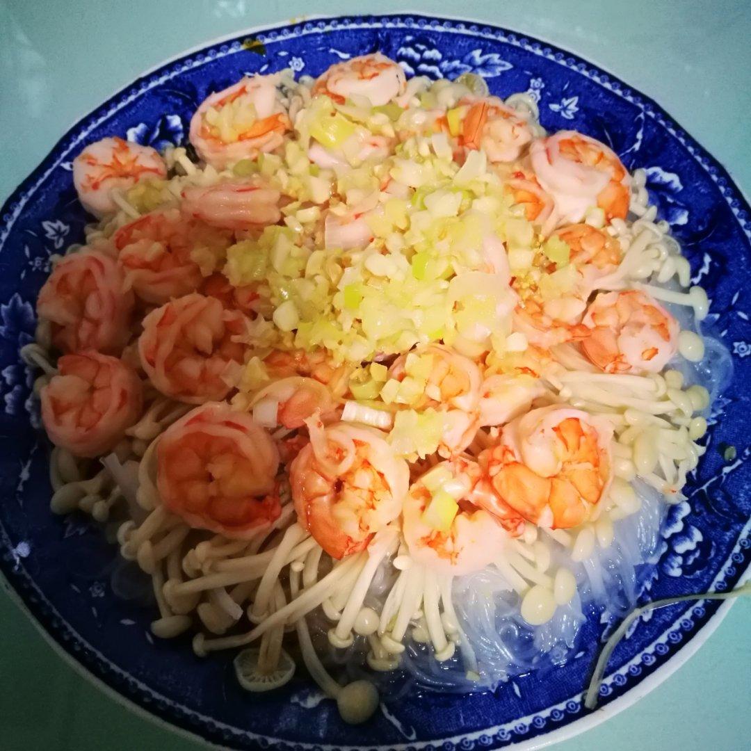 蒜蓉粉丝蒸虾