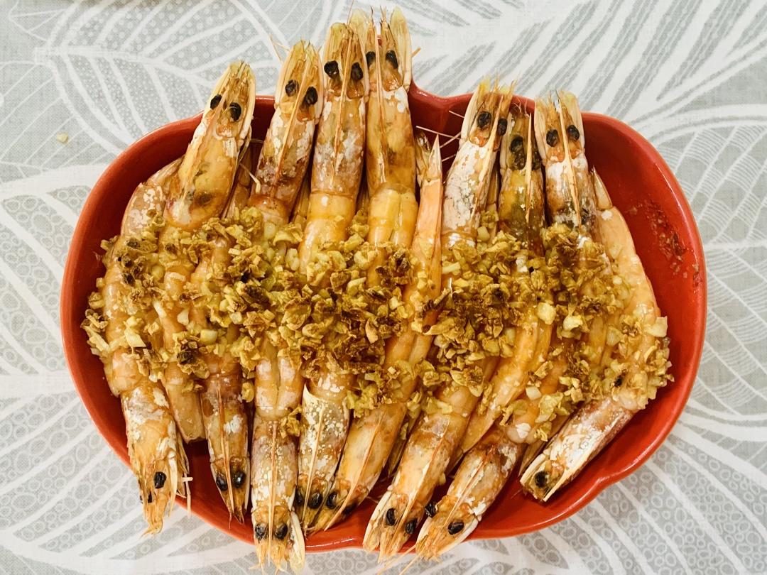 蒜蓉烤大虾