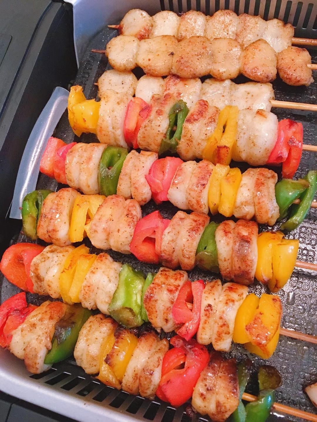 铁板烤串元贝肉（铁板鱿鱼）