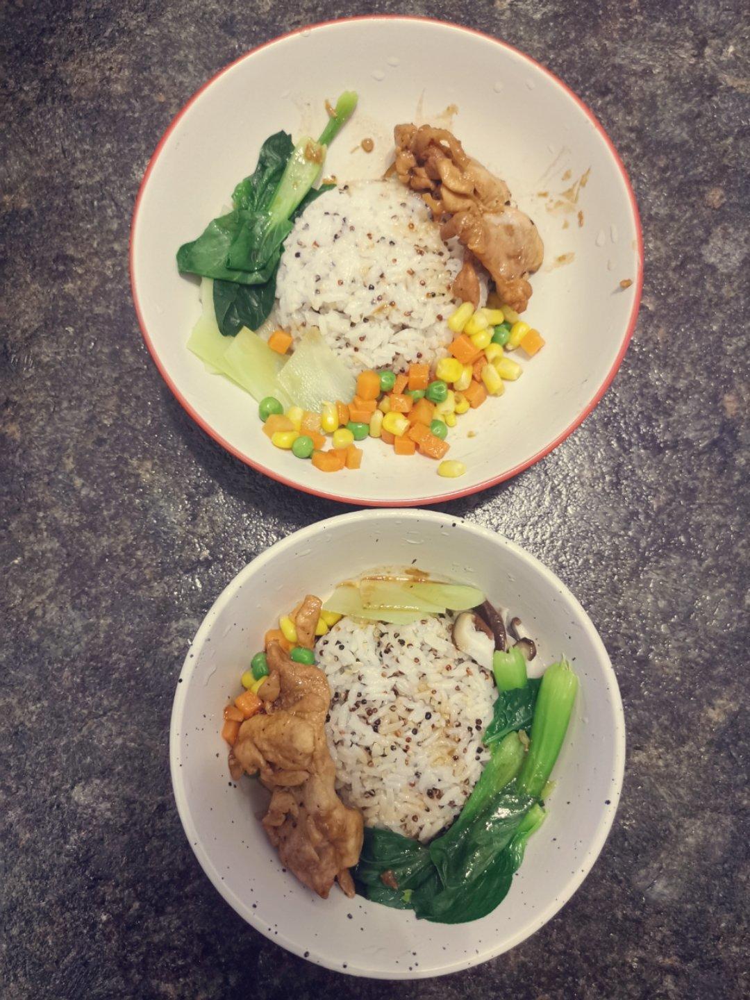 照烧鸡腿饭