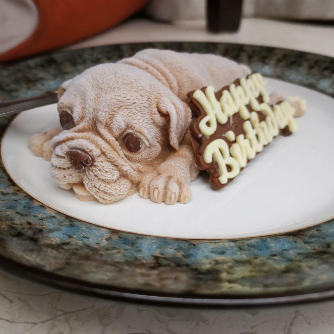 网红沙皮狗慕斯蛋糕
