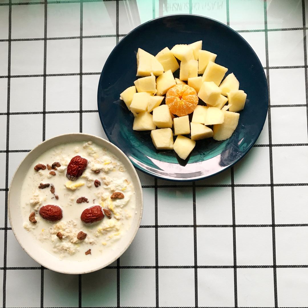 牛奶鸡蛋燕麦