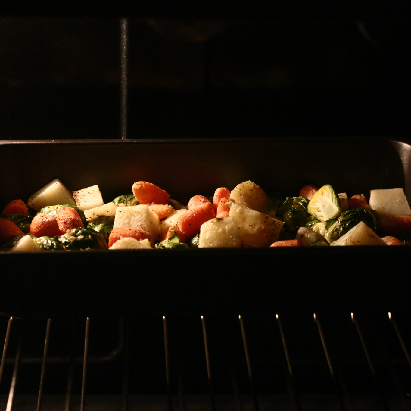 烤结球甘蓝 Roasted Brussels Sprouts