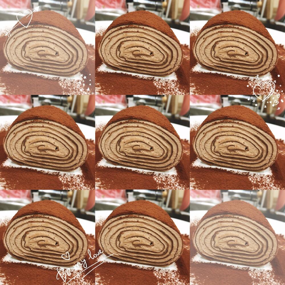 网红食谱│抹茶毛巾卷