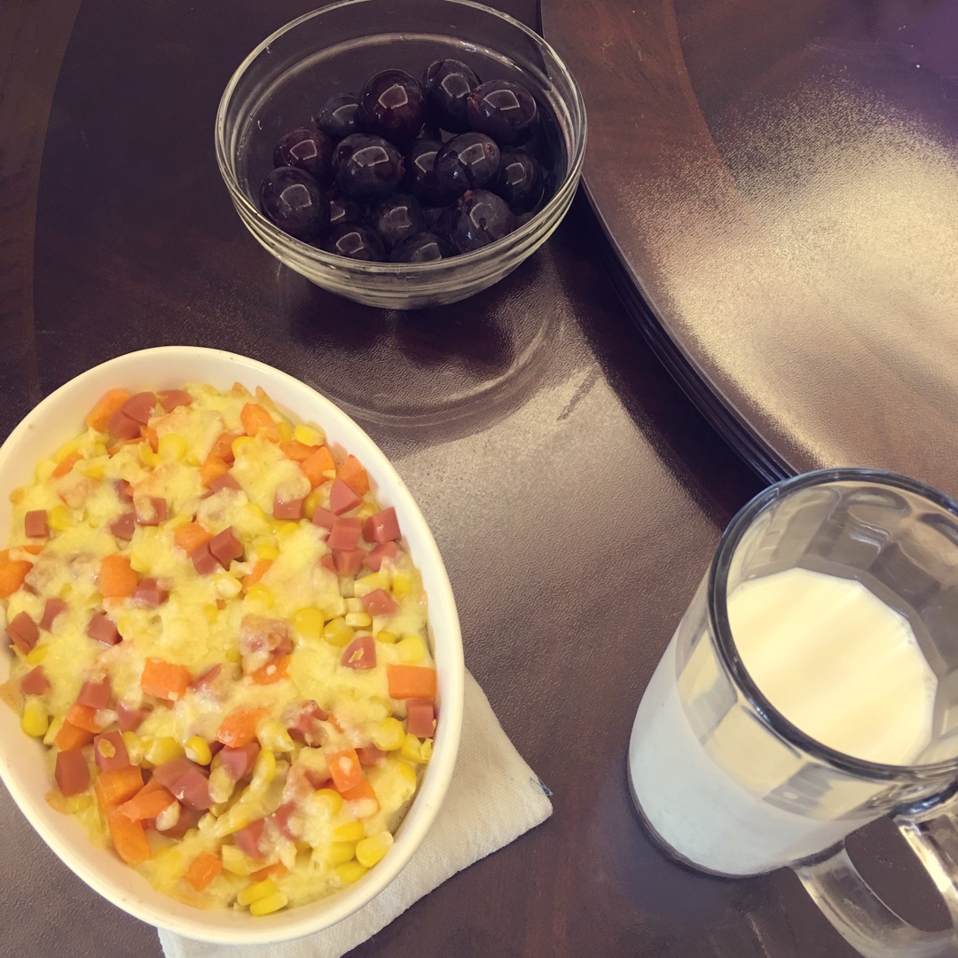 奶酪什蔬焗土豆泥