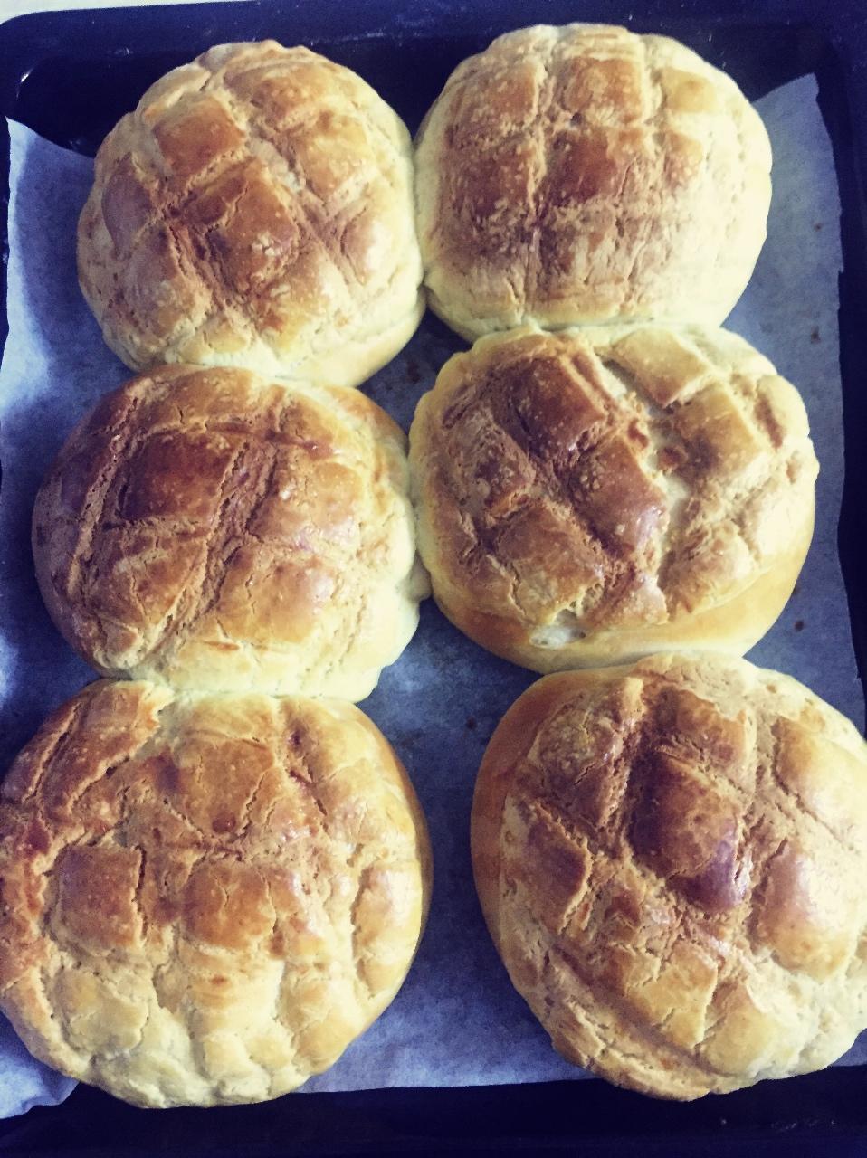 奶油菠萝包 Sweet Pineapple Bread