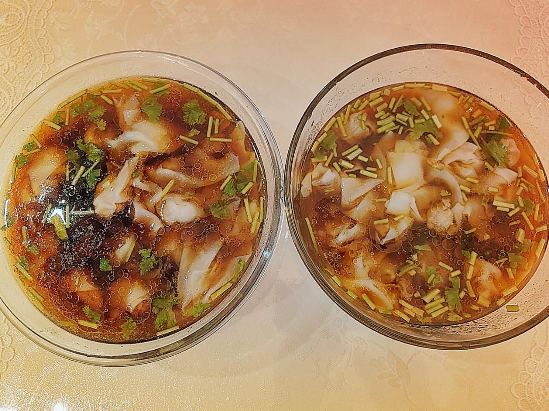 肉不柴的馄饨馅