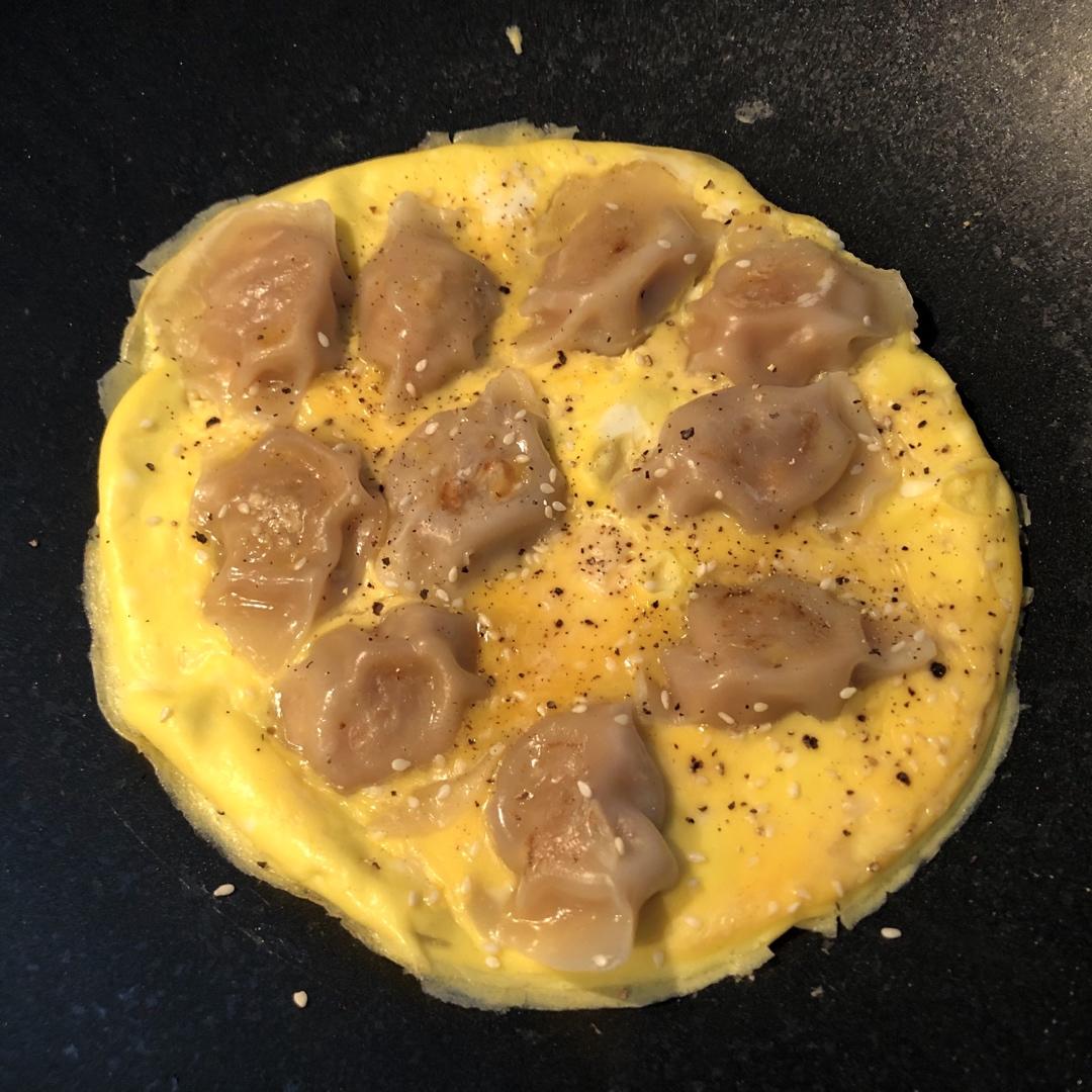 0失败的【抱蛋煎饺】速冻饺子🥟版