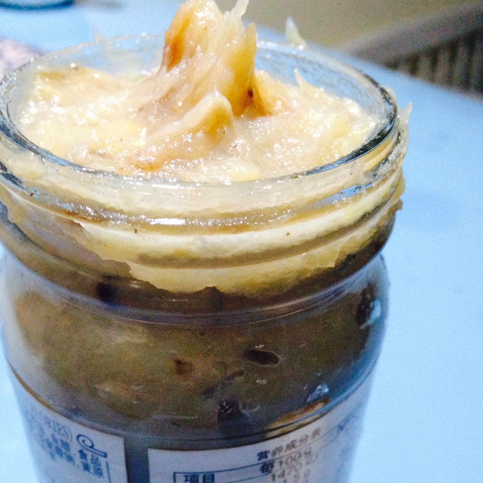 小t爱芝姐做的香蕉果酱