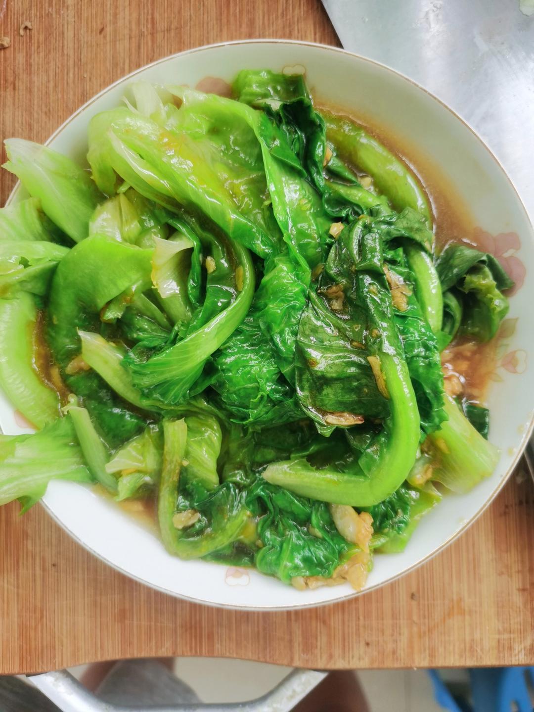 蚝油生菜