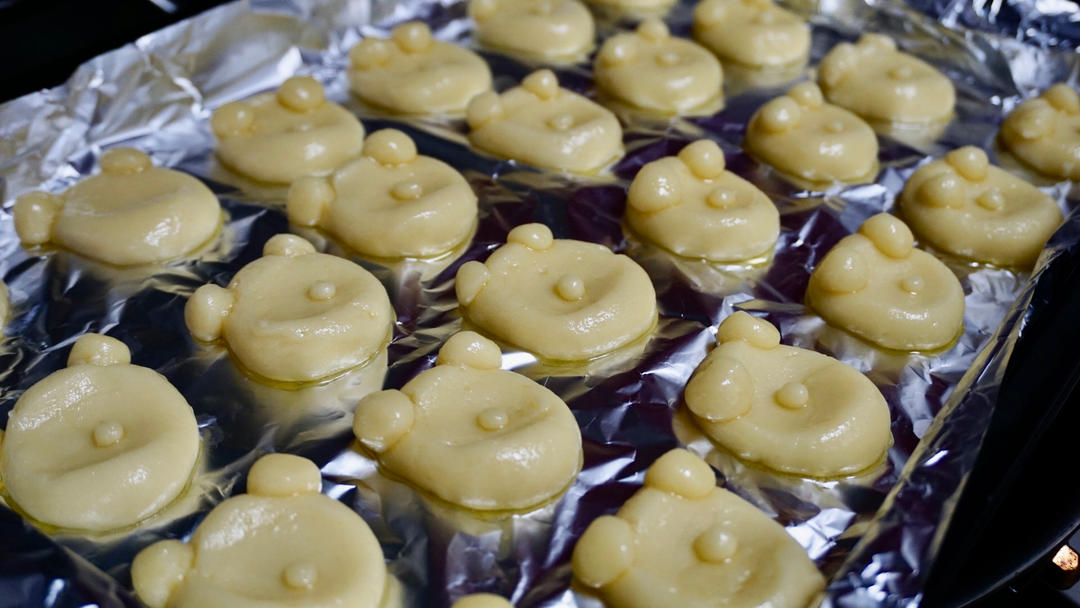 零失败花纹超级立体的黄油曲奇