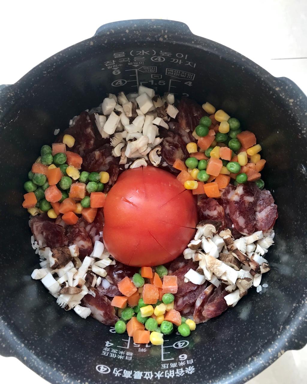 番茄焖饭