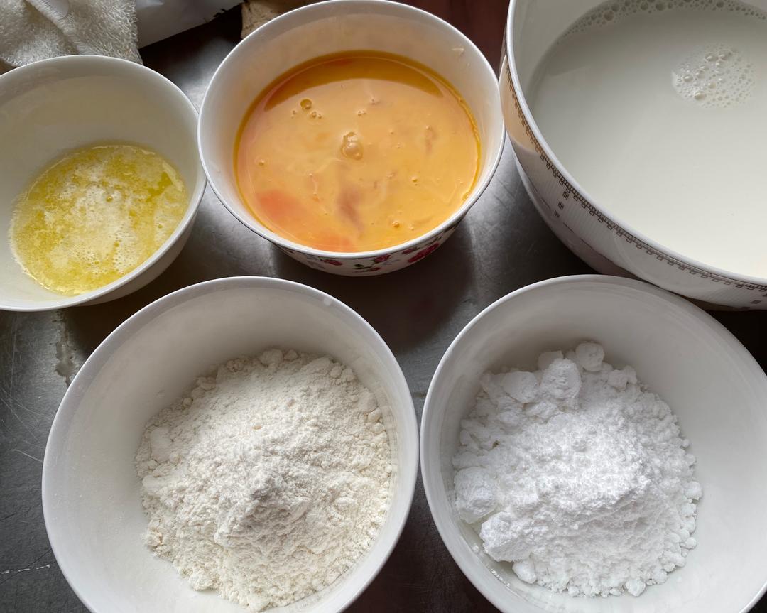 纯奶手撕吐司的做法 步骤1