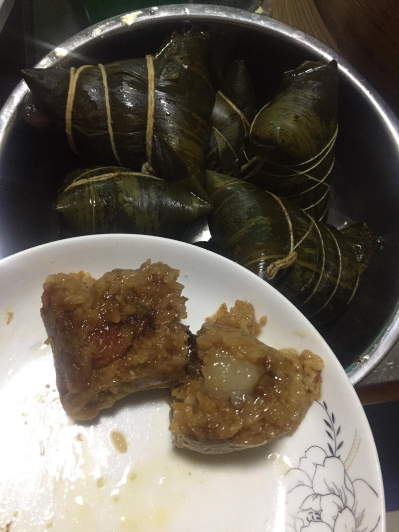 【黑猪鲜肉粽x甜蜜洗沙粽】