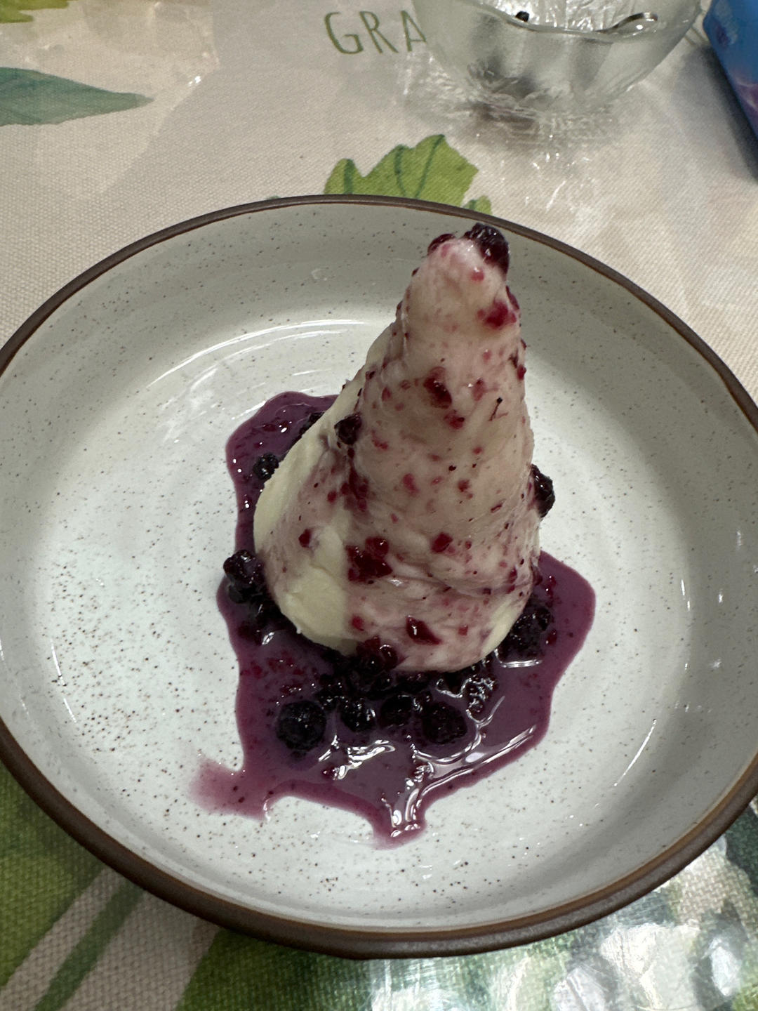 超级简单的蓝莓山药