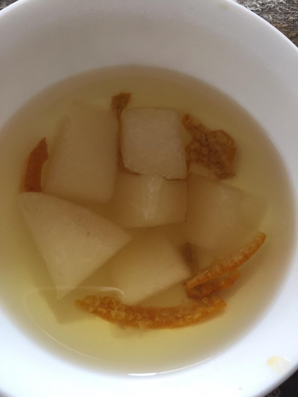 陈皮冰糖雪梨的做法