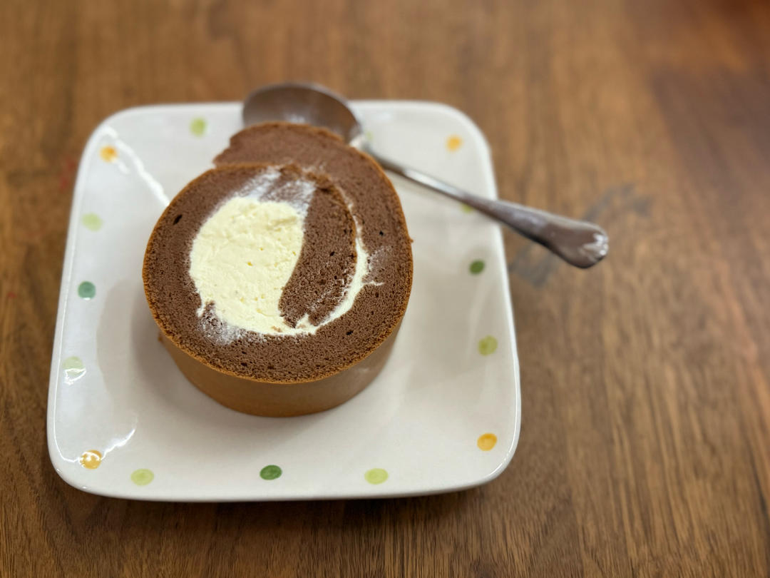 完美抹茶蜜豆蛋糕卷