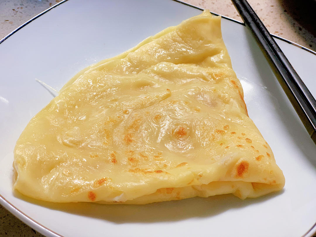 简单快手蔬菜鸡蛋煎饼