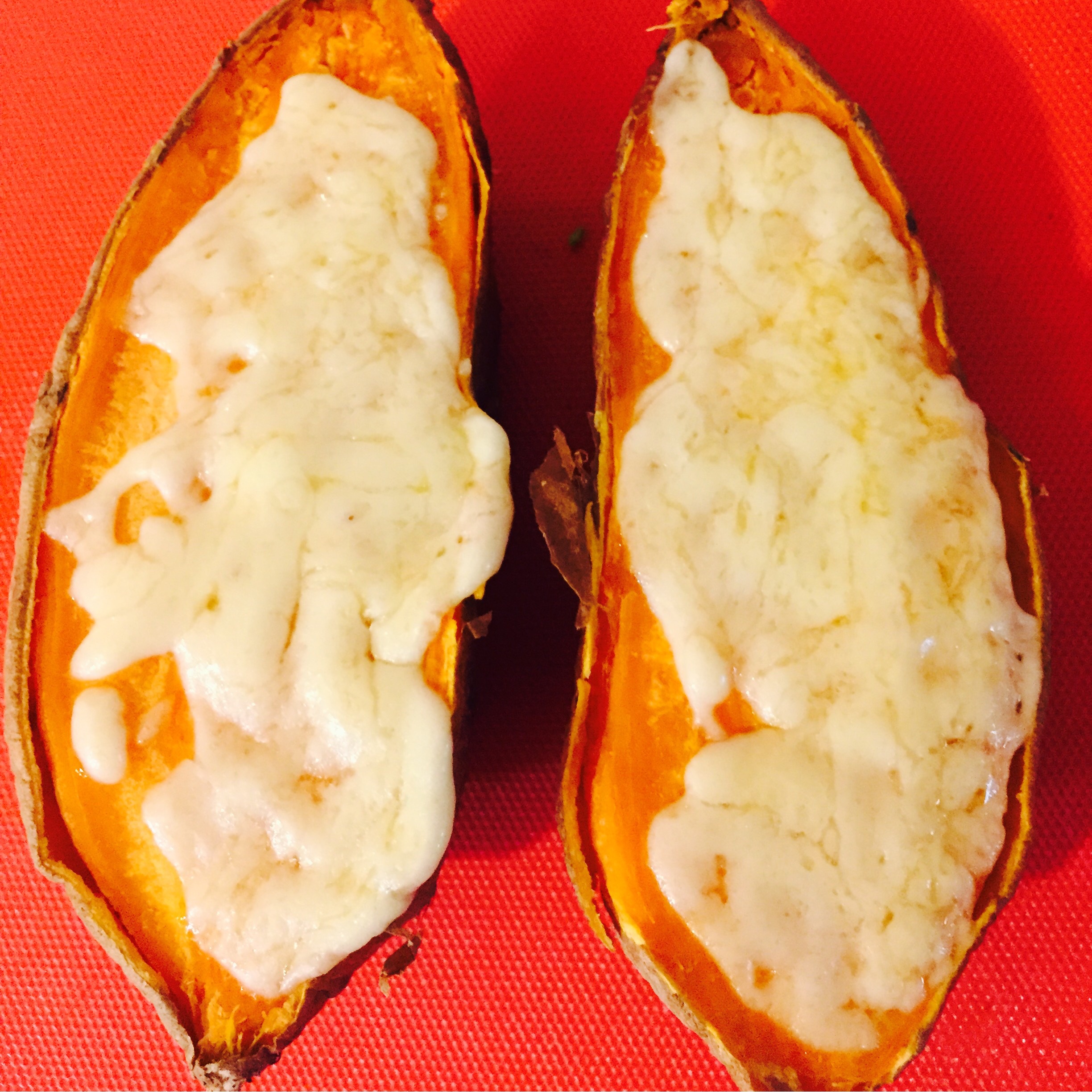 芝士奶油焗红薯