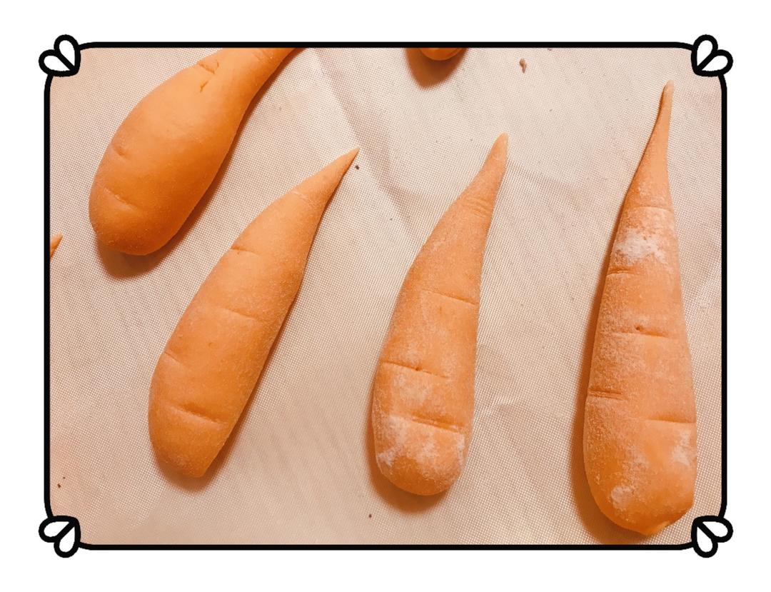 仿真胡萝卜小馒头