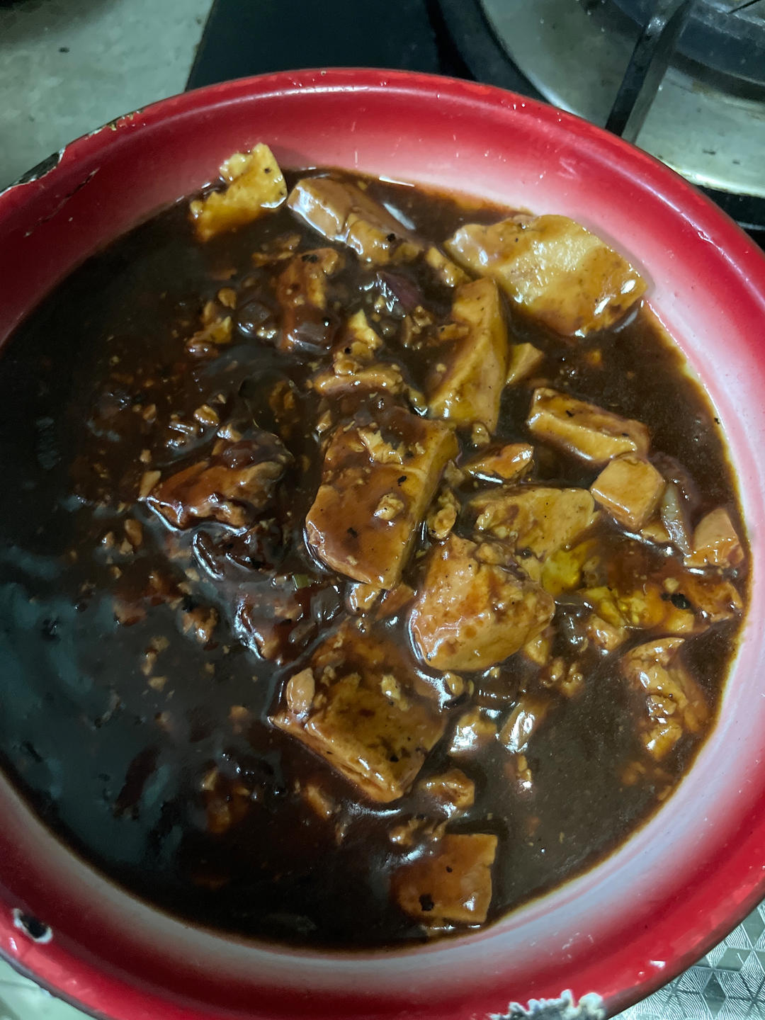 红烧豆腐