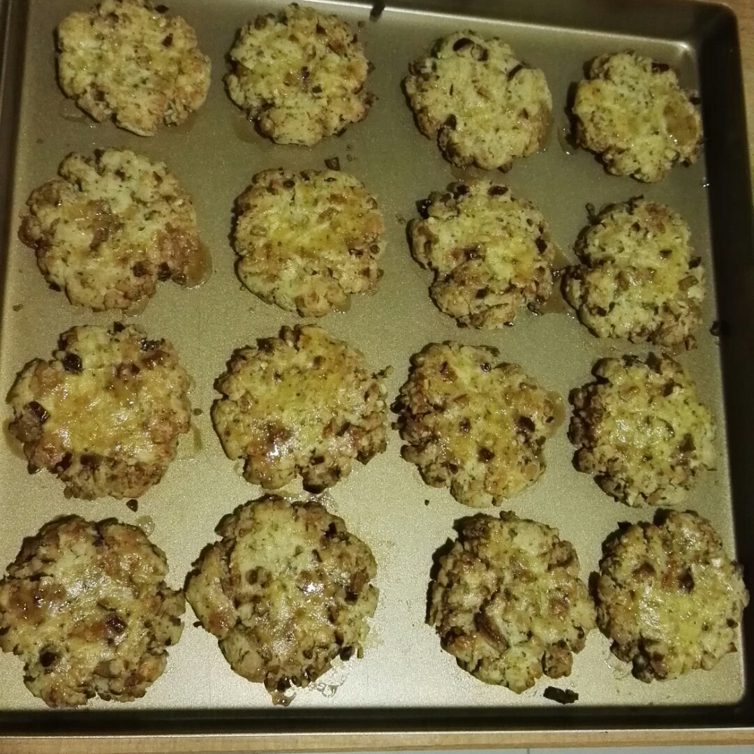 红枣红糖核桃饼干