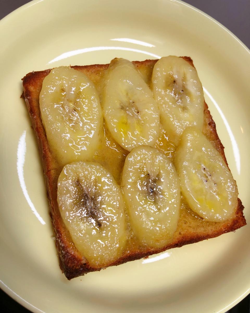好吃到哭的香蕉烤吐司❗️酥脆香甜❗️零失败❗️