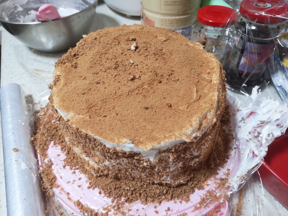 俄罗斯提拉米苏蜂蜜千层蛋糕(可可味)