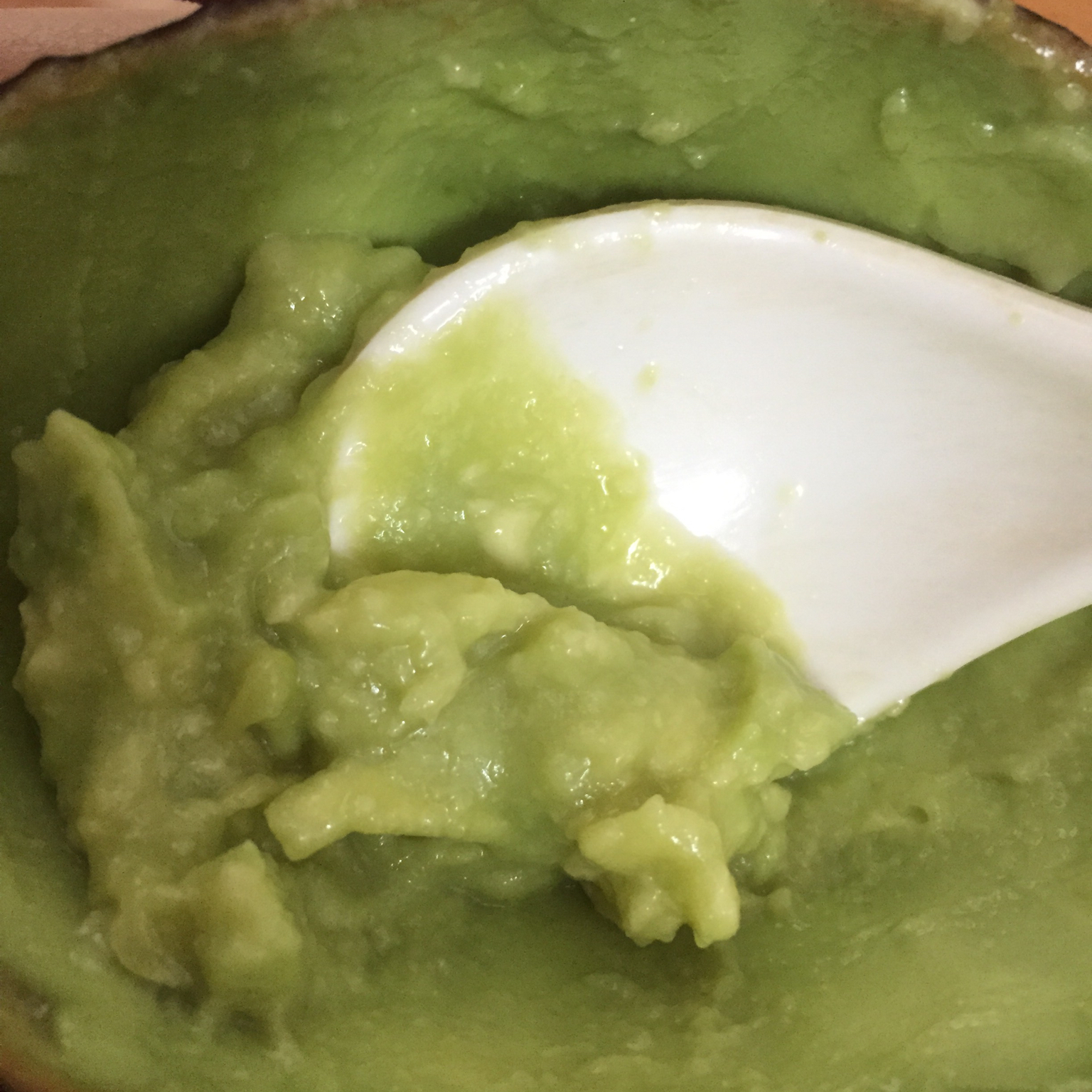 白糖拌牛油果（牛油果冰淇淋）