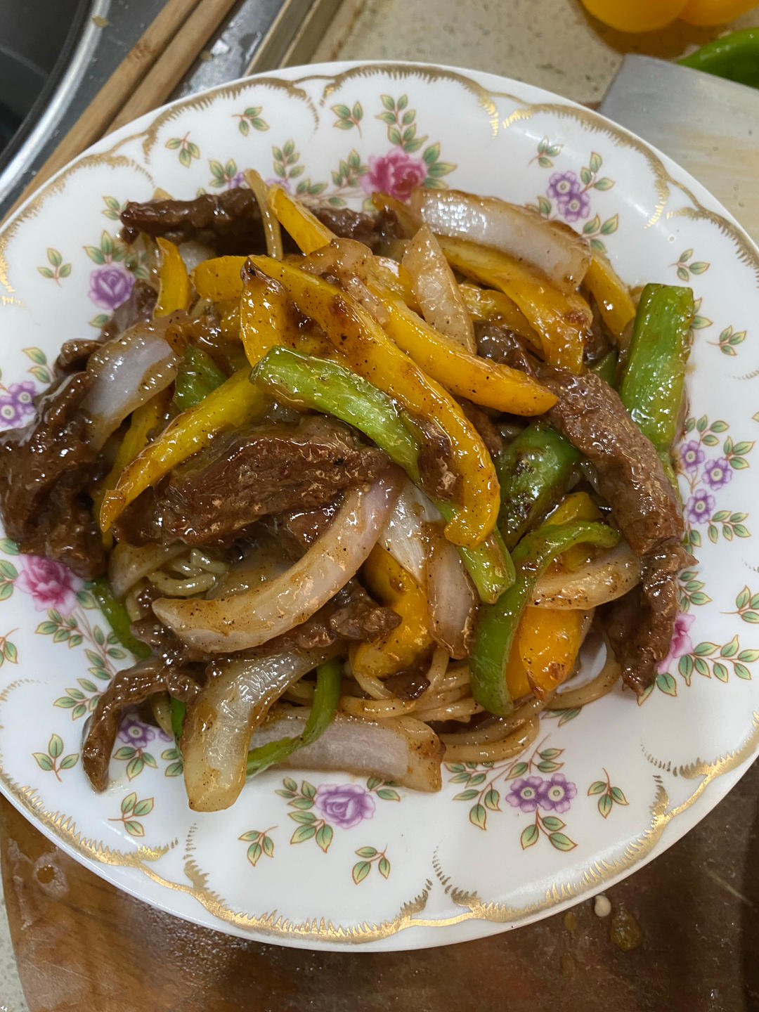 比餐厅好吃的黑椒牛柳意面🍝零失败简单教程