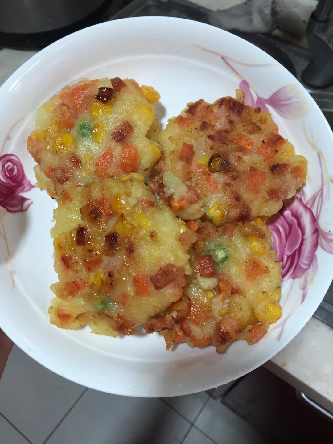 土豆火腿早餐饼